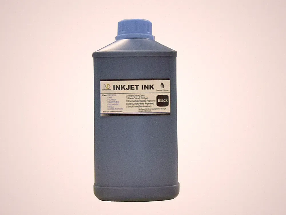 1 Liter ND® Black Refill Bulk Ink Kit for all Kodak Printers (34oz)