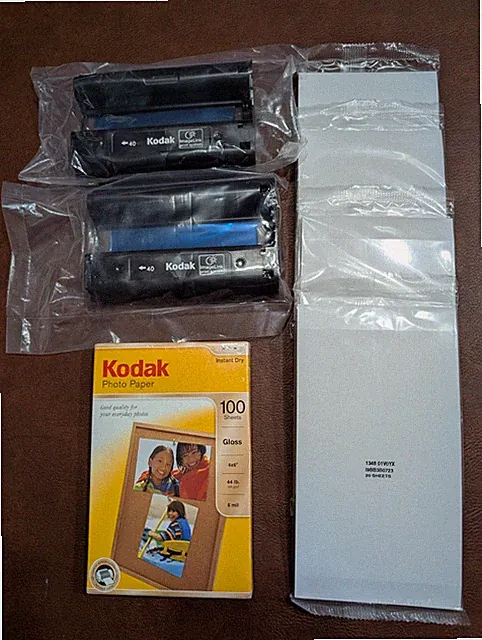 2 BRAND NEW KODAK IMAGELINK PRINT CARTRIDGES TONER 40 + 180 Sheets Photo Paper