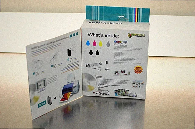 6x32ml Premium Refill ink kit for HP Canon Epson Lexmark Dell Kodak printers