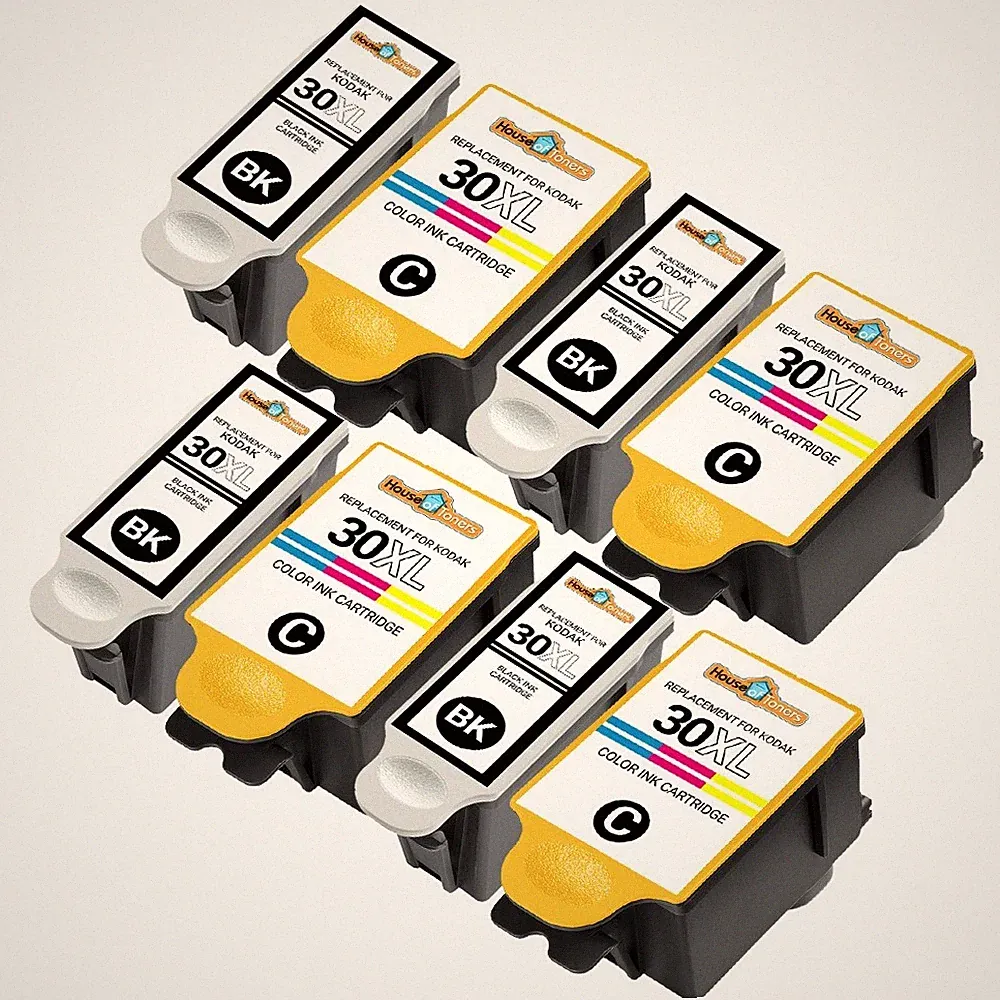 8 Pack 30 XL Ink Cartridges for Kodak ESP C310 ESP 1.2 ESP C315 ESP 3.2 Printer