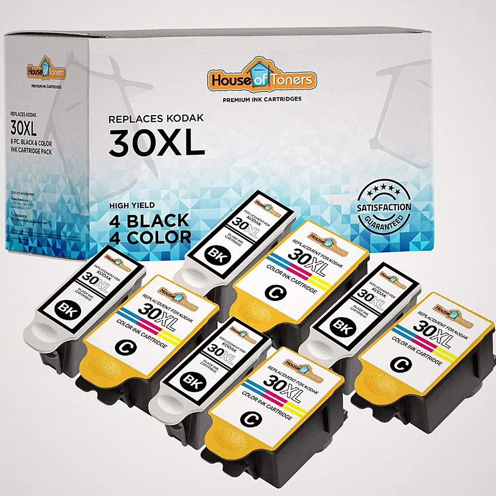 8pk 30XL Ink Cartridges for Kodak ESP Office 2150 ESP Office 2170 Printer