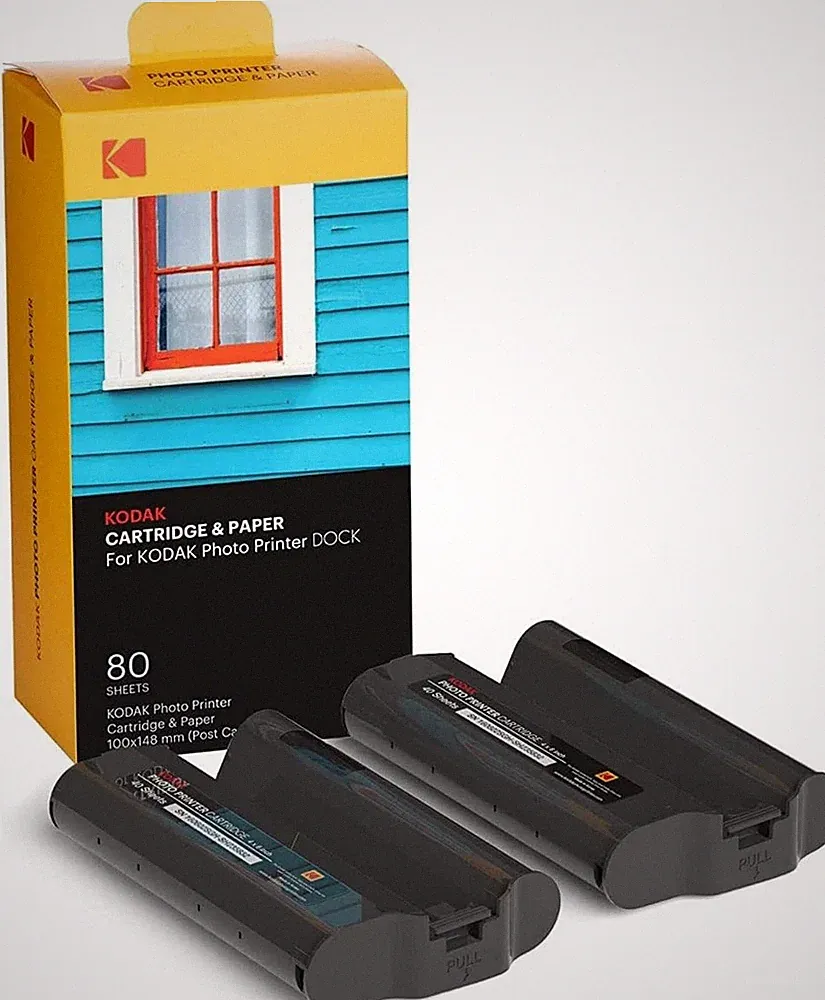 Dock plus & Photo Printer Cartridge PHC-80 – 80 Pack
