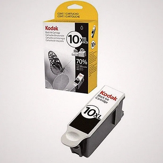 Genuine Kodak 10 XL Black Printer Ink Cartridge CAT 8237216