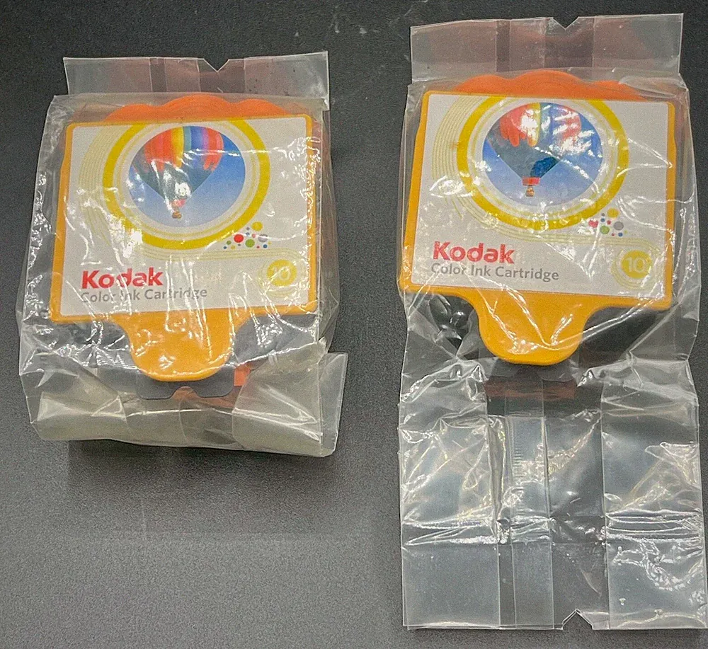 Genuine Kodak Inkjet Printer Ink 10 Multi-Color OEM NEW