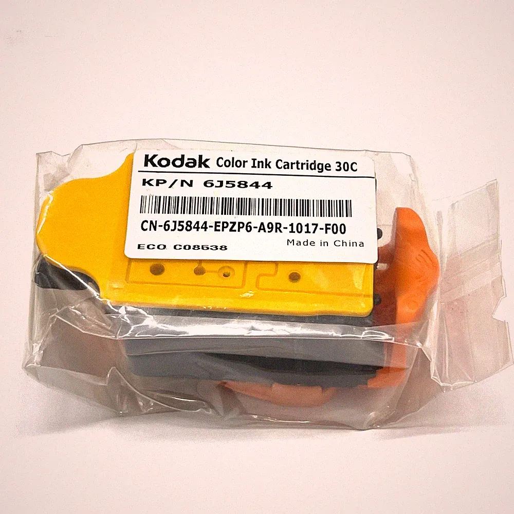 Genuine Kodak Tri-Color #30 Ink Cartridge • Cyan, Magenta, Yellow NEW