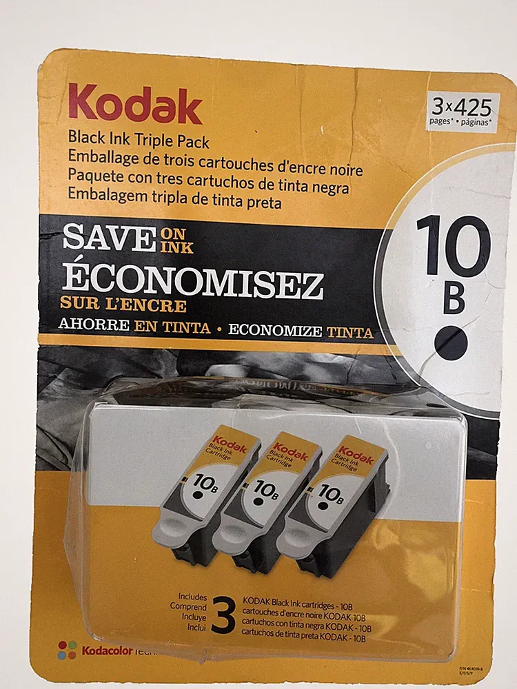 Kodak Black Ink 2012 Year Triple Pack In Box 10 B