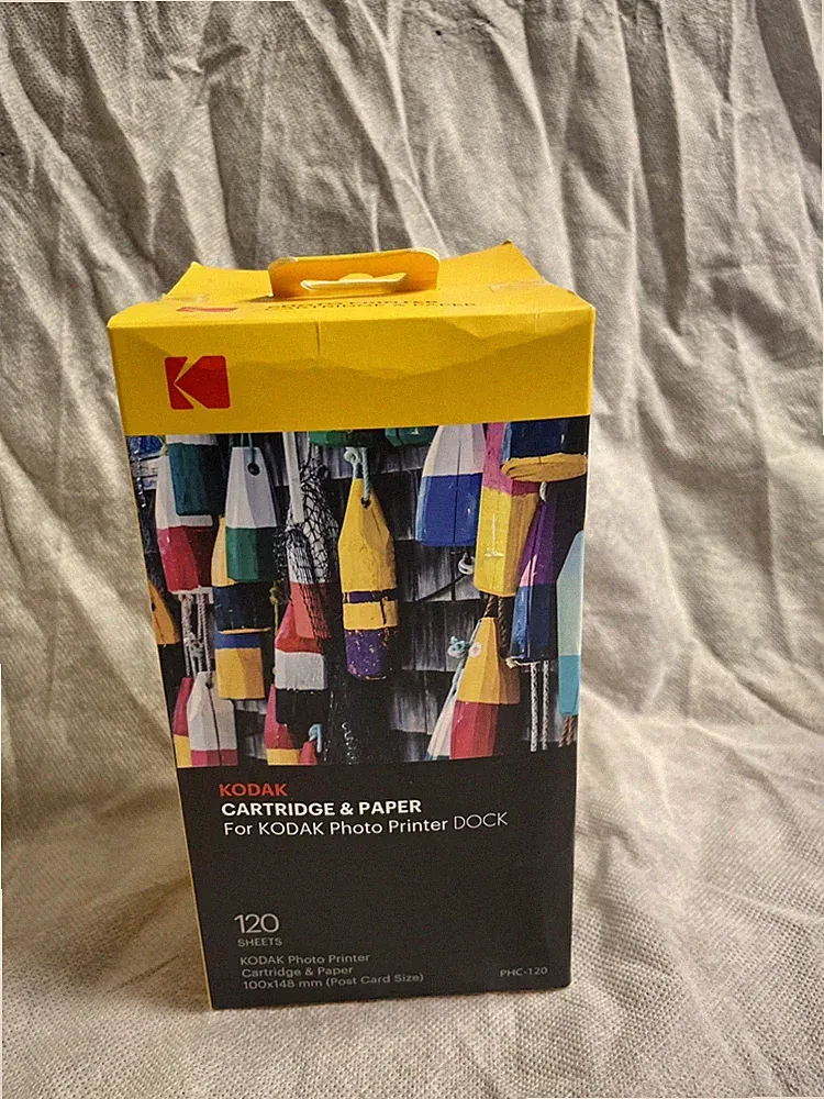 KODAK Dock Plus & Dock Photo Printer Cartridge PHC-120 – New, Sealed