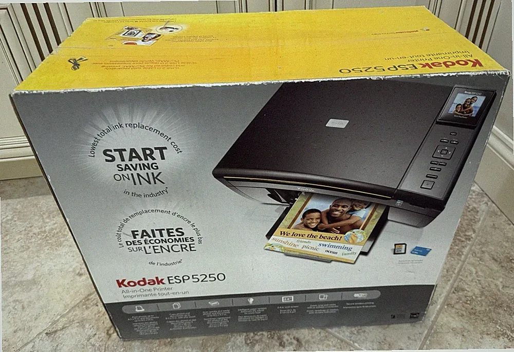 Kodak ESP 5250 Wireless WiFi All-in-One Inkjet Printer New Sealed
