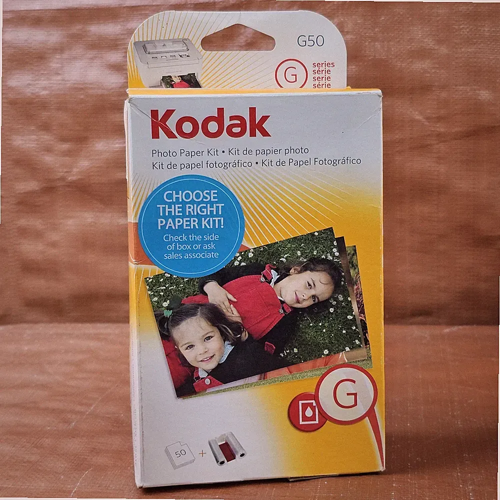 Kodak G50 Color Cartridge Photo Paper Kit for G-Series Printers