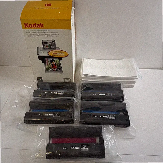 Kodak PH-170 EasyShare 5 Color Cartridges & 170 Sheets Photo Paper
