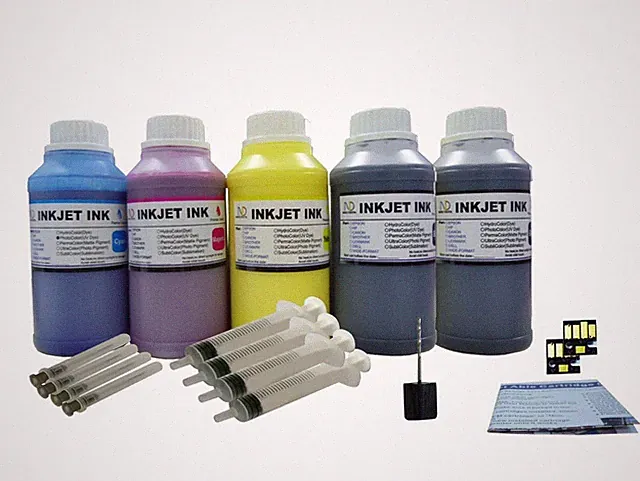 ND® Refill pigment ink kit for Kodak 30 Hero 3.1 4.2 5.1 5x250ml/s with 2 chip