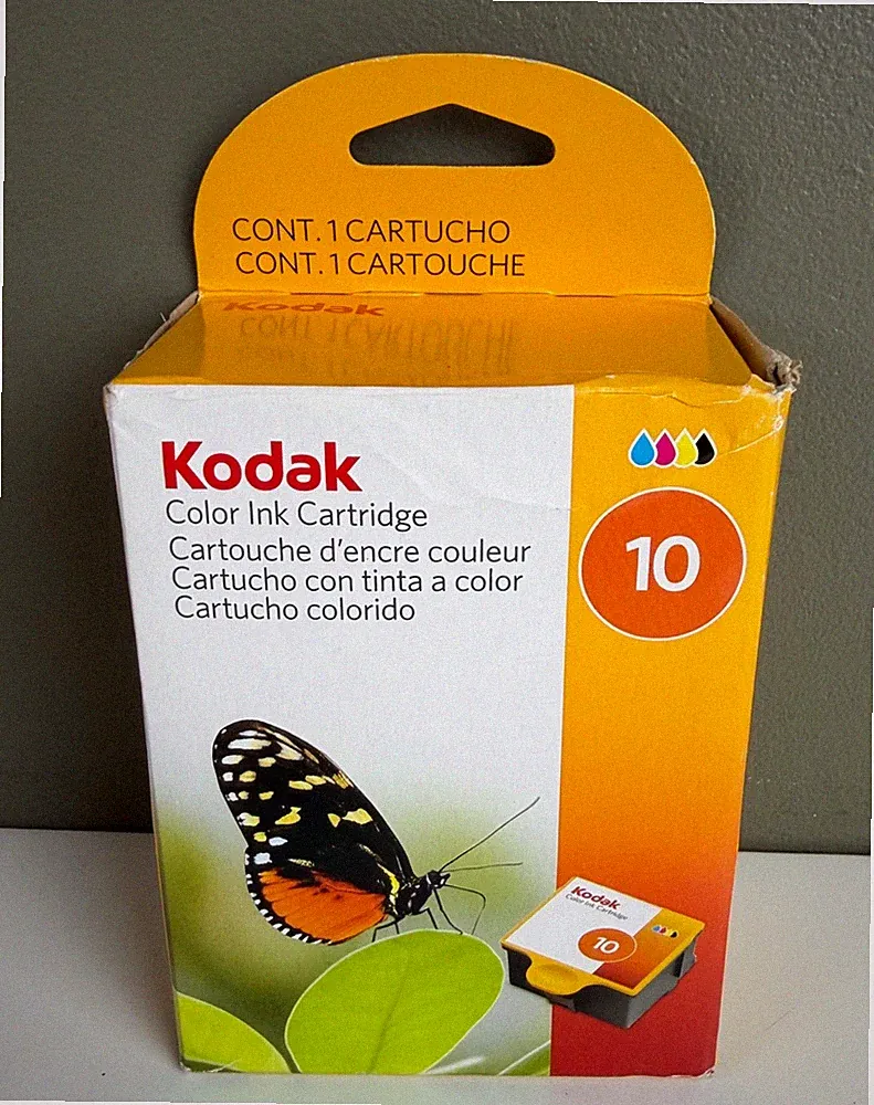 New Sealed Kodak 10 Color Ink Cartridge Easy Share Inkjet Printers Exp 2009